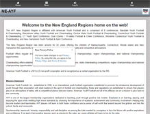 Tablet Screenshot of newenglandregionals.com